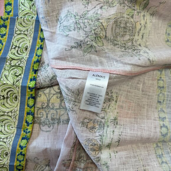 Alémais Monte printed linen midi dress - Picture 12 of 12